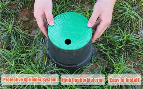 lawn irrigation valve box